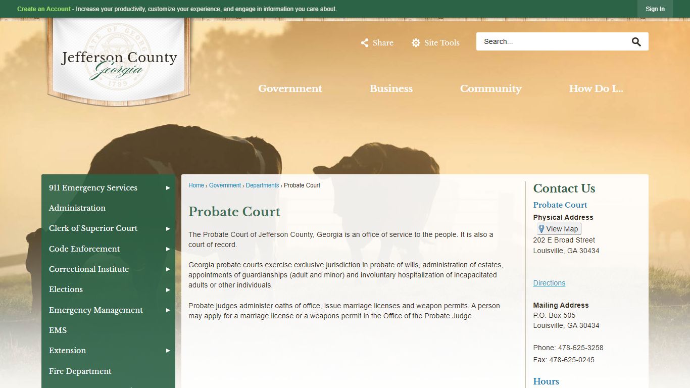 Probate Court | Jefferson County, GA - Official Website